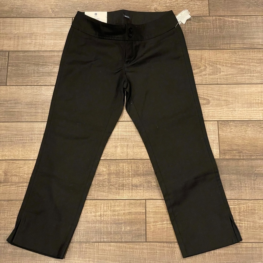 GAP Black Cropped Dress Pants Capris